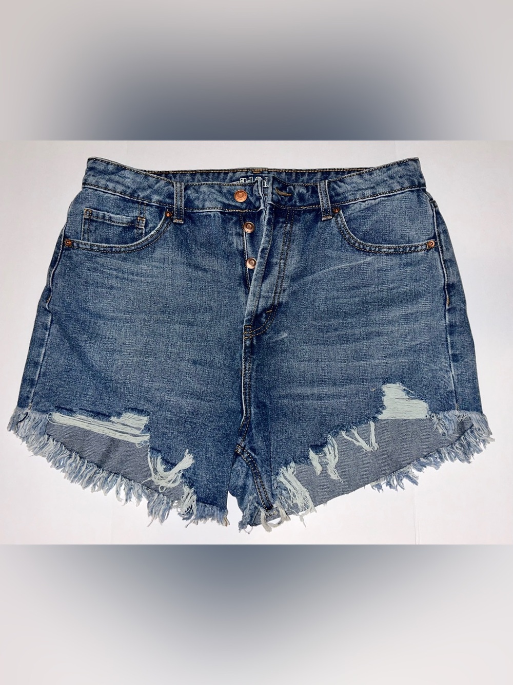 Wild Fable Denim Jean Shorts- Blue Wash size 12